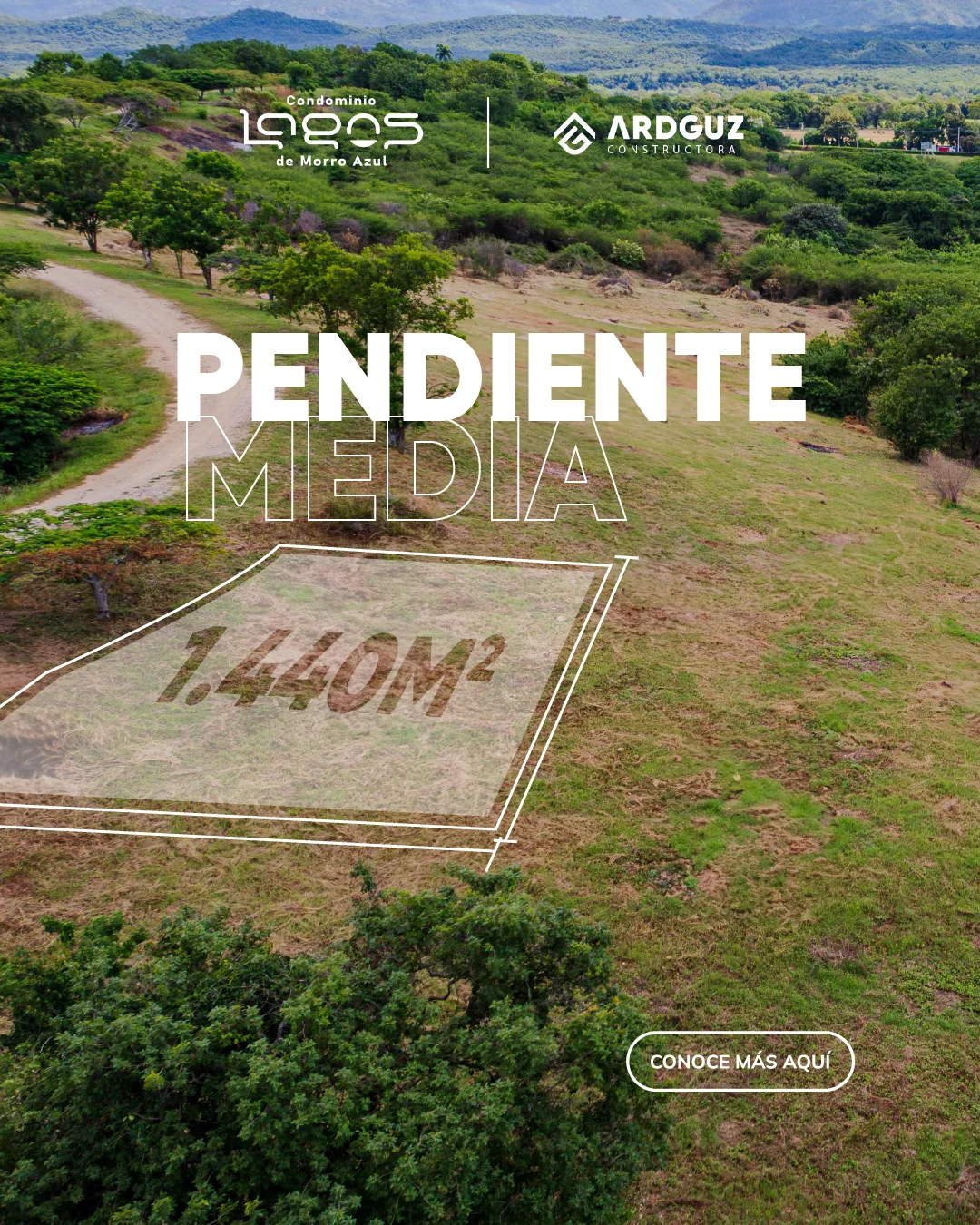lotes campestres pendiente media 1440m2 bogota