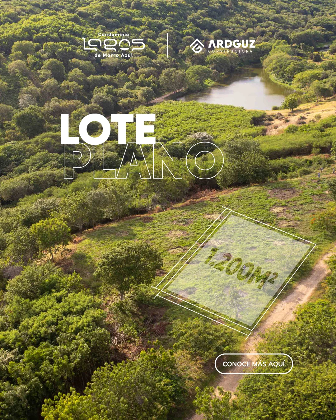 venta lote campestre plano 1200m2 lago cundinamarca